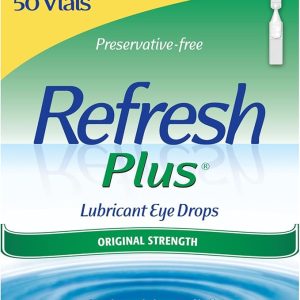 Refresh Plus Lubricant Eye Drops, Preservative-Free, 0.01 Fl Oz