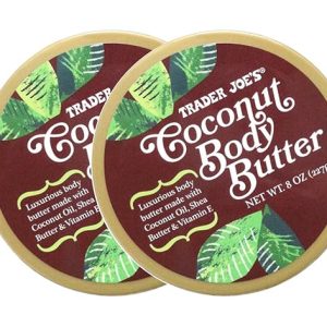Trader Joe's Coconut Body Butter, 8 Ounce (Pack of 6)