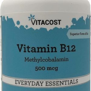 Vitacost Vitamin B-12 Methylcobalamin - 500 mcg - 300 Capsules