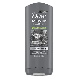 Dove Men+Care Elements Body Wash Charcoal & Clay, 13.5 oz