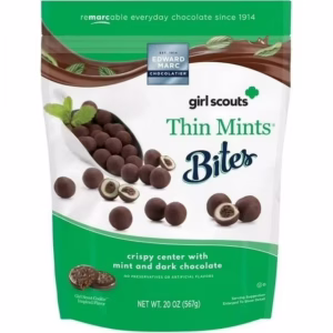 Edward Marc Girl Scouts Thin Mints Bites 20 Ounce