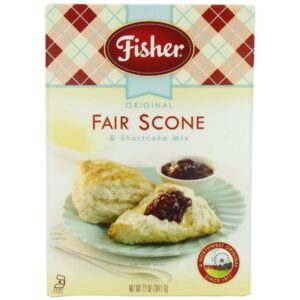 Fisher Original Fair Scone & Shortcake Mix, 72-Ounce Box