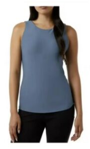 32 Degrees Women's Tank with Built in Bra Blue XS