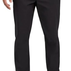 Weatherproof Vintage Men's Hybrid Tech Pant (US, Waist Inseam, 30, 32, Regular, Regular, Black)