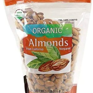Kirkland Signature Organic Almonds, 1.7 lbs 2PK