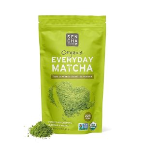 Sencha Naturals Everyday Matcha 100% Japanese Green Tea Powder, 12 Ounce