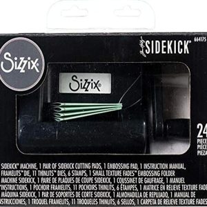 Sizzix Sidekick Starter Kit Featuring Tim Holtz-Black