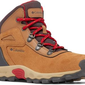 Columbia Kids' Newton Ridge Amped, Elk/Mountain Red, 11