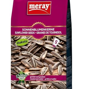Meray Dakota Original Sunflower Seeds Roasted Salted 8.81 Oz (250 Gr)