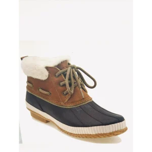 JSport by Jambu Women's Mary Rain Winter Duck Boot (7, Brown)