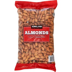 Kirkland Signature Supreme Whole Almonds 3 Pounds
