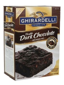 Ghirardelli Double Dark Chocolate Brownie Mix, 732-6114 (180816)