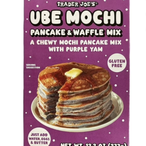 Trader Joe's Ube Mochi Pancake & Waffle Mix 13.3 oz. (Pack of 2)